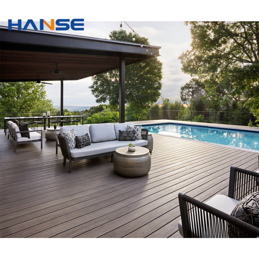 Wholesale Wood Plastic Composite Flooring Outdoor Floor WPC Decking Tiles