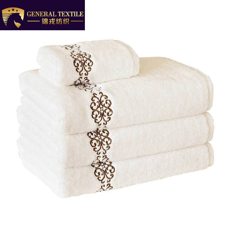 Luxury Hand Face Soft Cotton Bath Towels Set