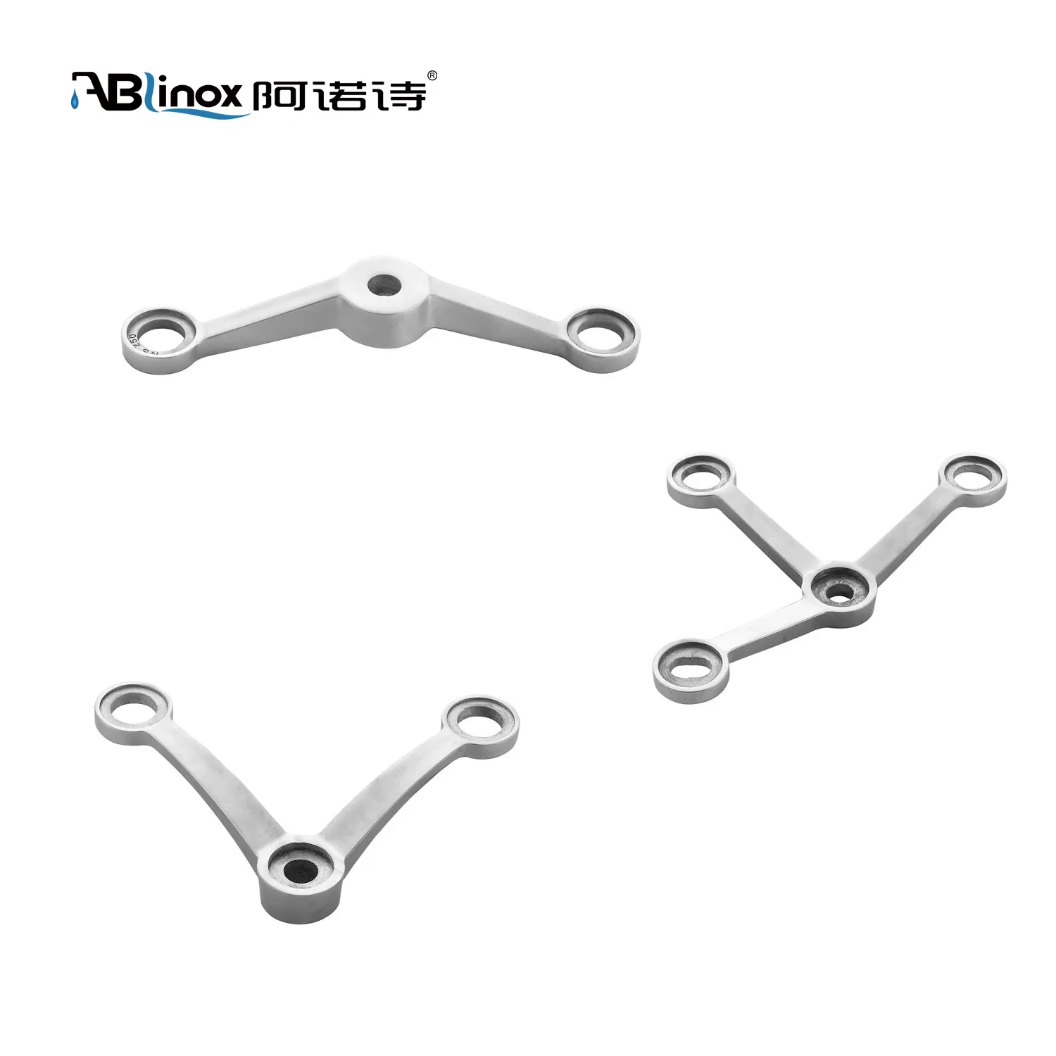CNC Machine Part Hardware Glass Fittings Spider 2-3 Arms