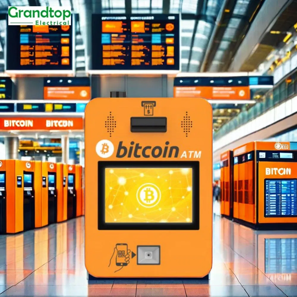 10.1 Inch Desktop Self Service Kiosk ATM Machine with Btc Token Exchange
