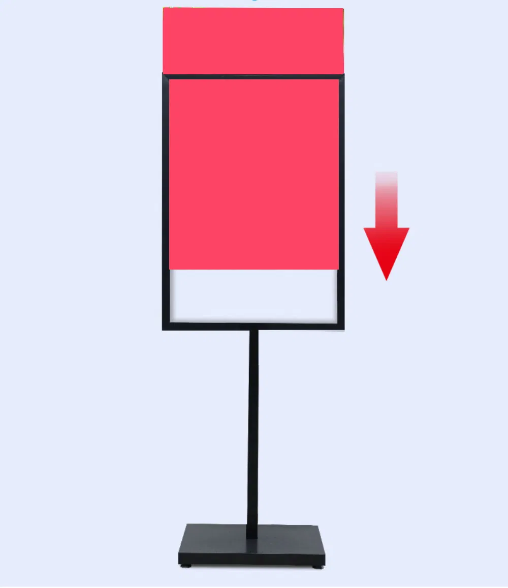 Double-Sided Publicity Windproof Vertical Billboard