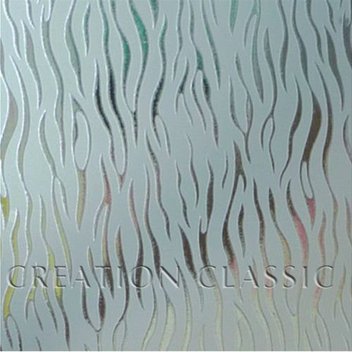 Acid Etched Glass for The Furniture/Bathroom