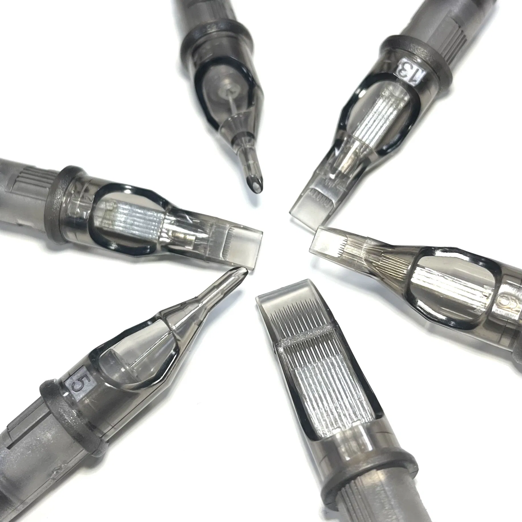 Hot Sales Sterilized Safety Membrane Makeup Microblading Tattoo Needle Cartridge