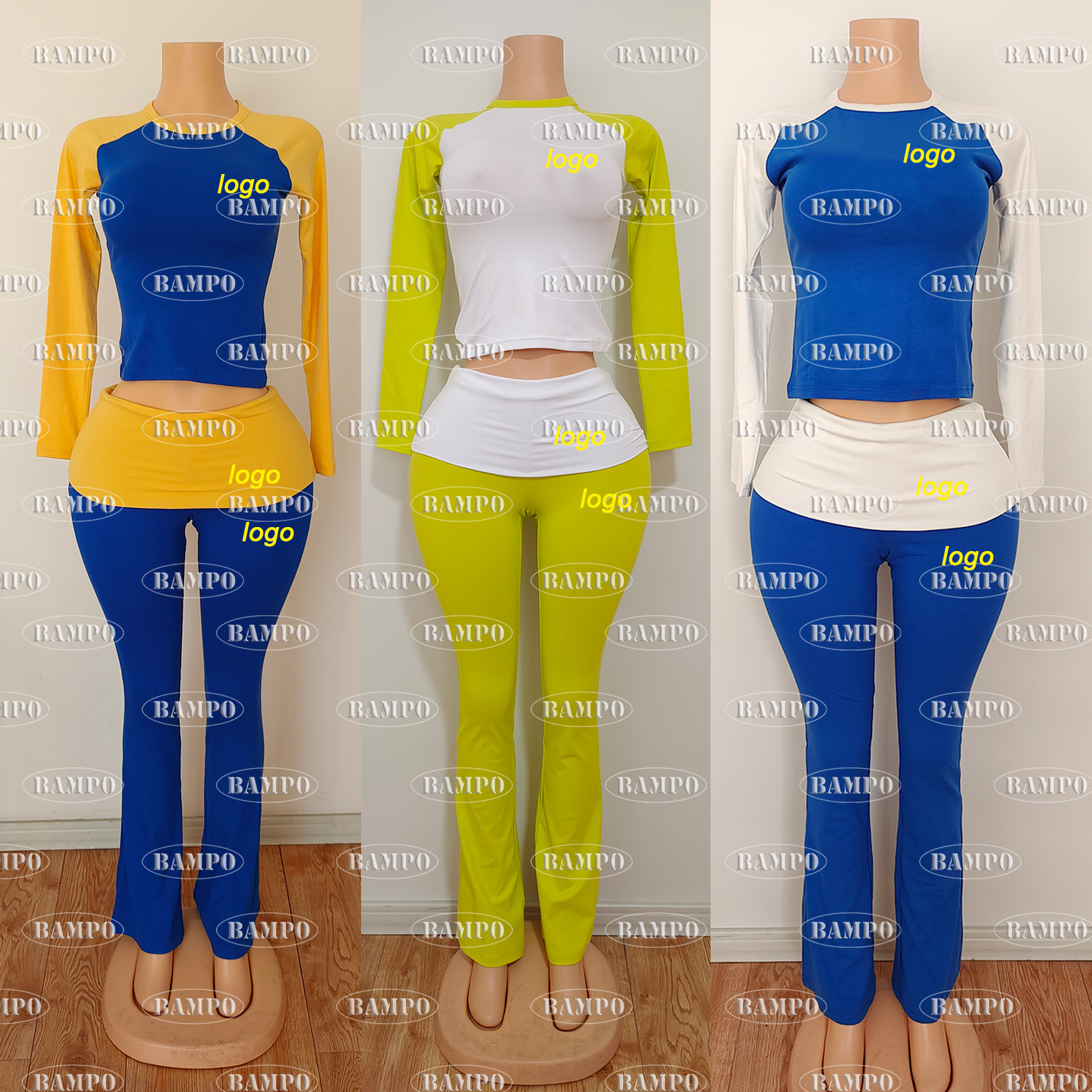 Костюм женский осень-зима рубашка и брюки хлопковый