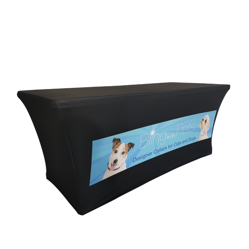 Fitted Droped Strechtabel Covers Cloth Table Throws Runners