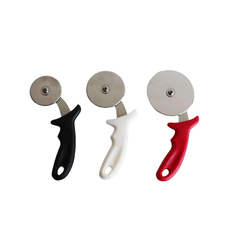 Premium Stainless Steel Pizza Cutter Wheel with Ergonomic Grip