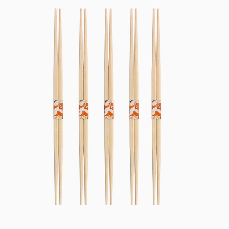 Natural Biodegradable Recyclable Wood Disposable Chopsticks with Personalized Packing
