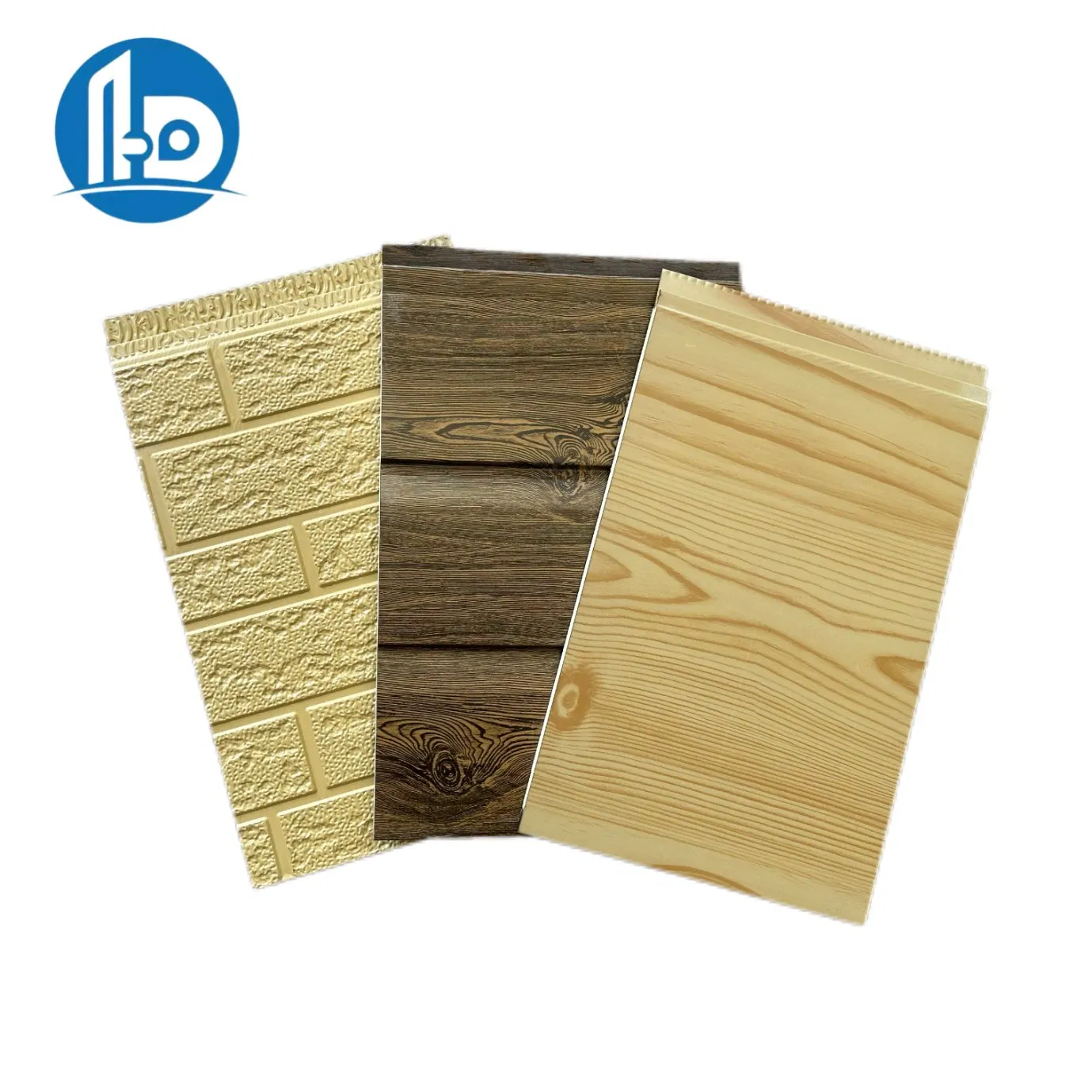 Sandwich Panel Polyurethane Insulation Board Villa Courtyard New Exterior Wall Insulation Decoration Integrated Board Waterproof and Fireproof 38.3cm Wide