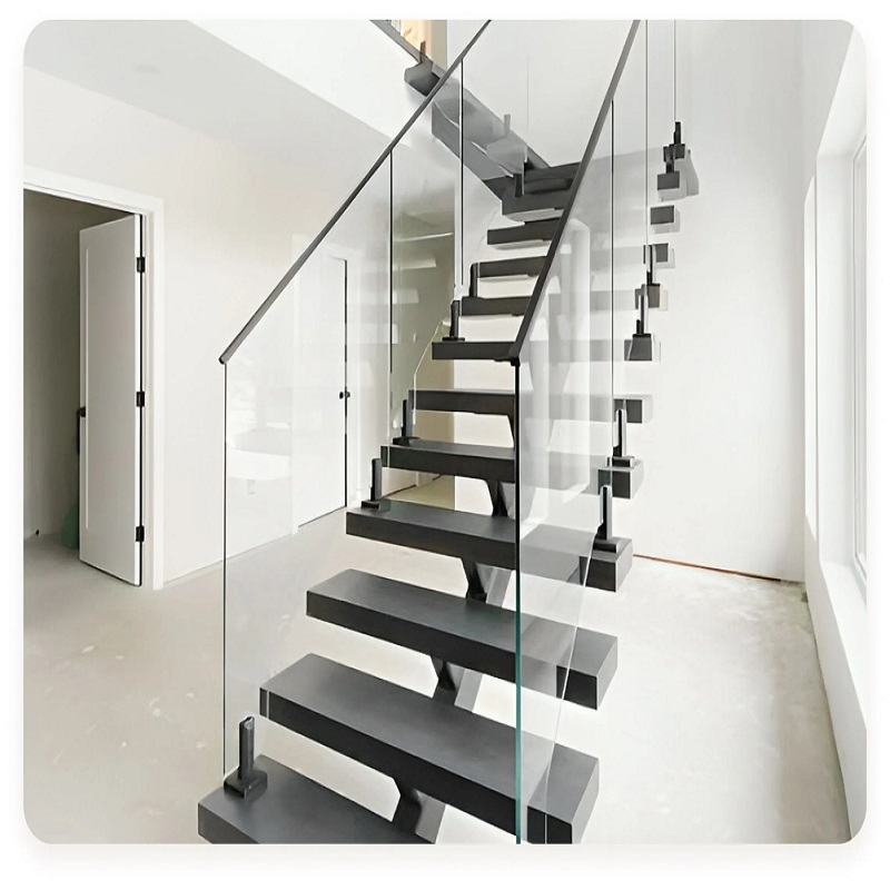 Patio Railing with Safety Glass/Tempered Glass/Laminated Glass