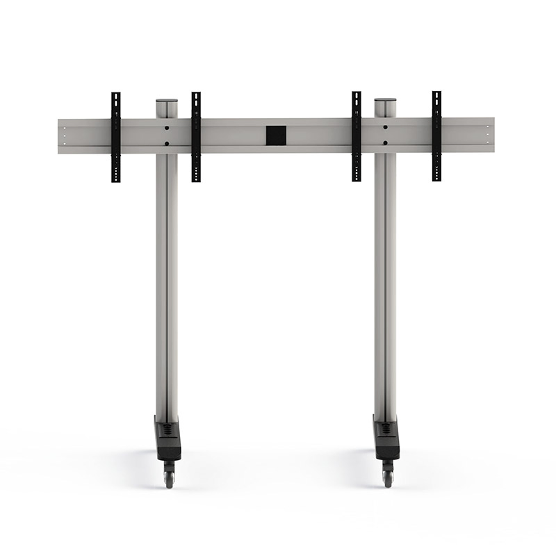 Video Wall Stand Landscape 2-Screens 30-55" Floorbase
