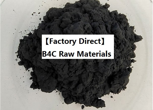 Micro Ultrafine B4c Boron Carbide Nano Powder Wear Resistant Nuclear & Abrasive Grade