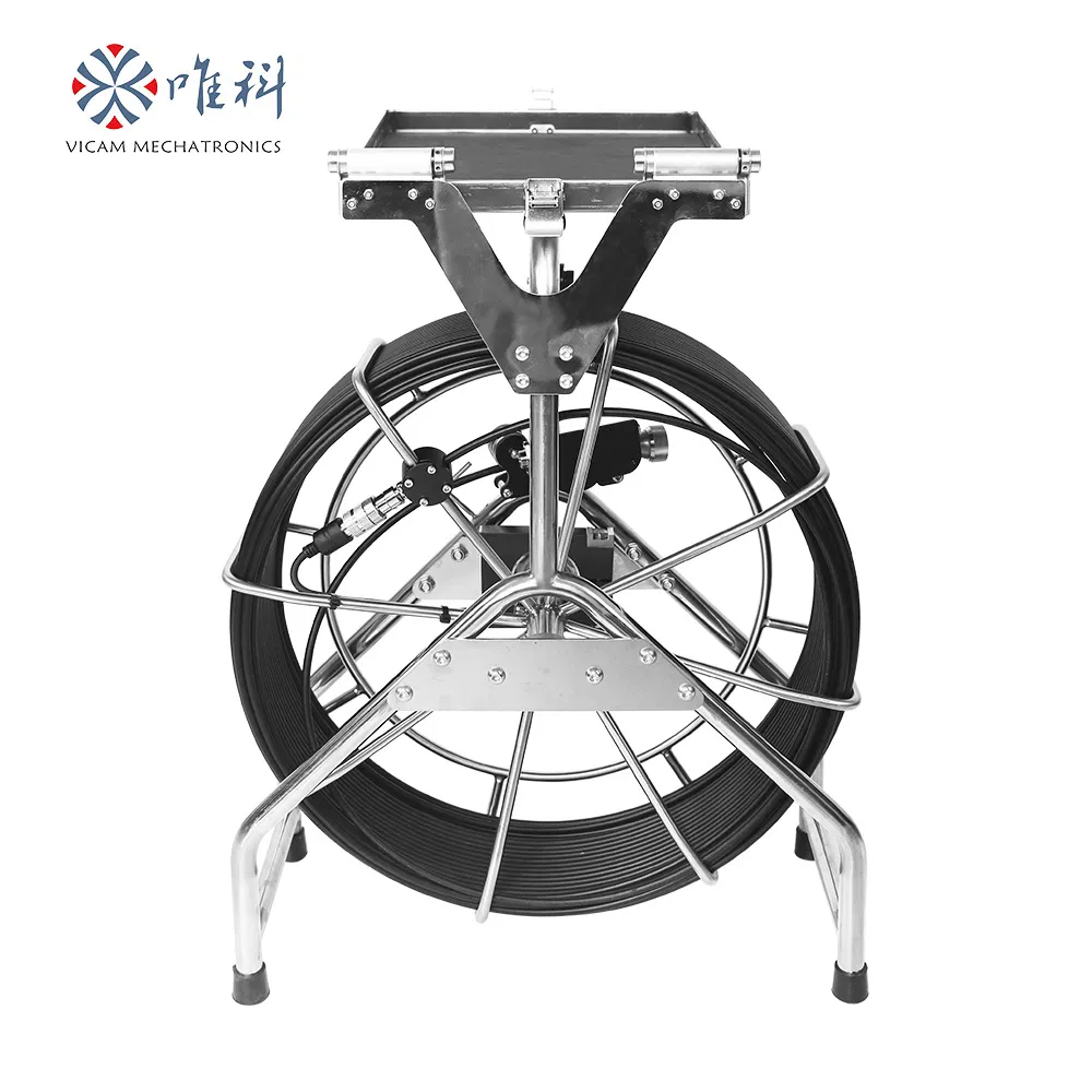 Камера для инспекции труб HD с экраном 13 дюймов и кабелем 60м