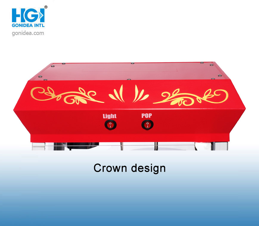 4 Ounce Crown Cap Commercial Electric Automatic Popcorn Maker Machine