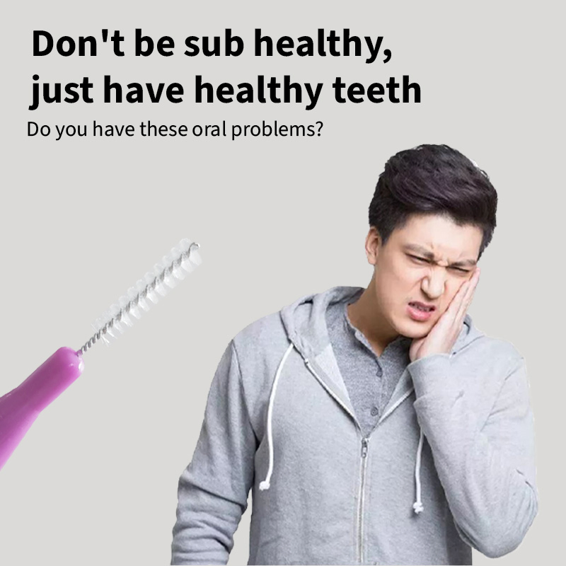High Quality Unique Interdental Dental Brush Easy Operation & Space-Saving Wear Resistant for Effective Cleaning