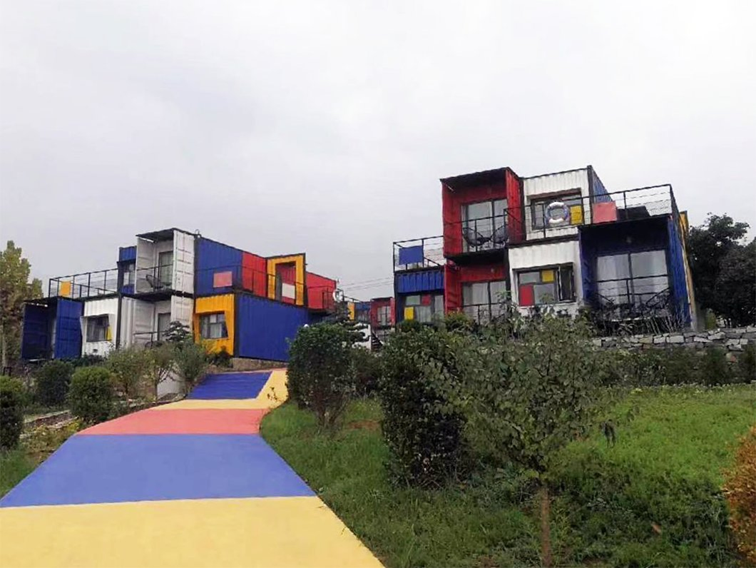 New High Quality 40FT High Cube Modular Prefab Shipping Container Office Building 40FT Prefabricated House with Csc Certificate