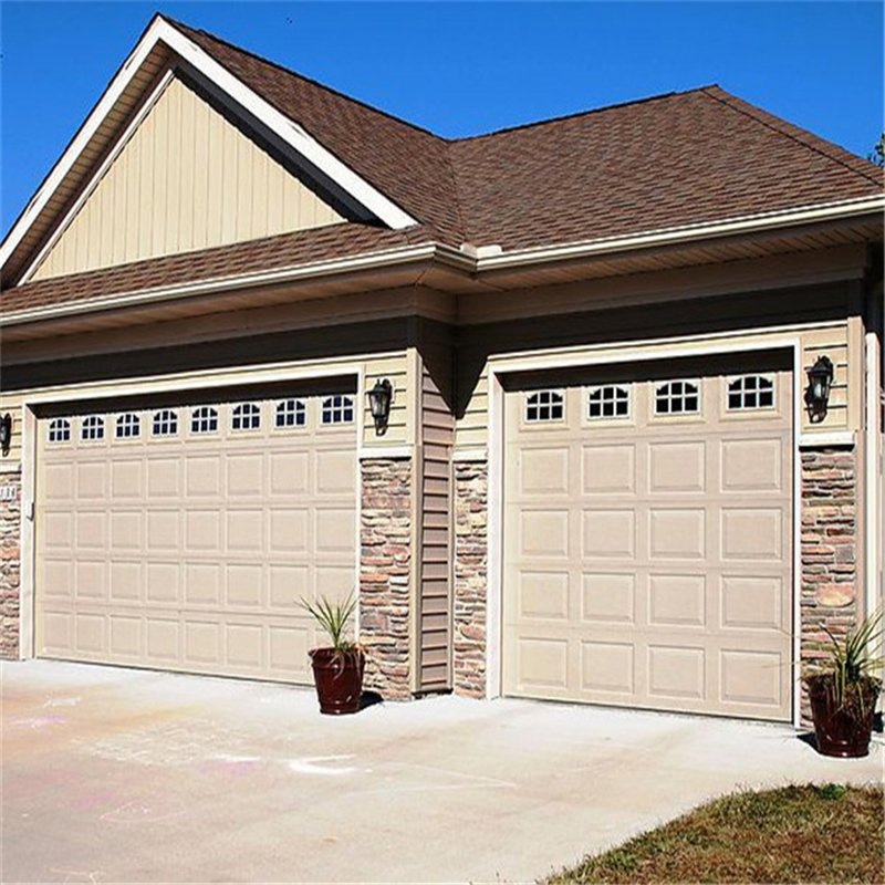 Factory Customized Modern Sectional Garage Gate Panel for Home Automatic Remote Control Electric Motor Garage Door