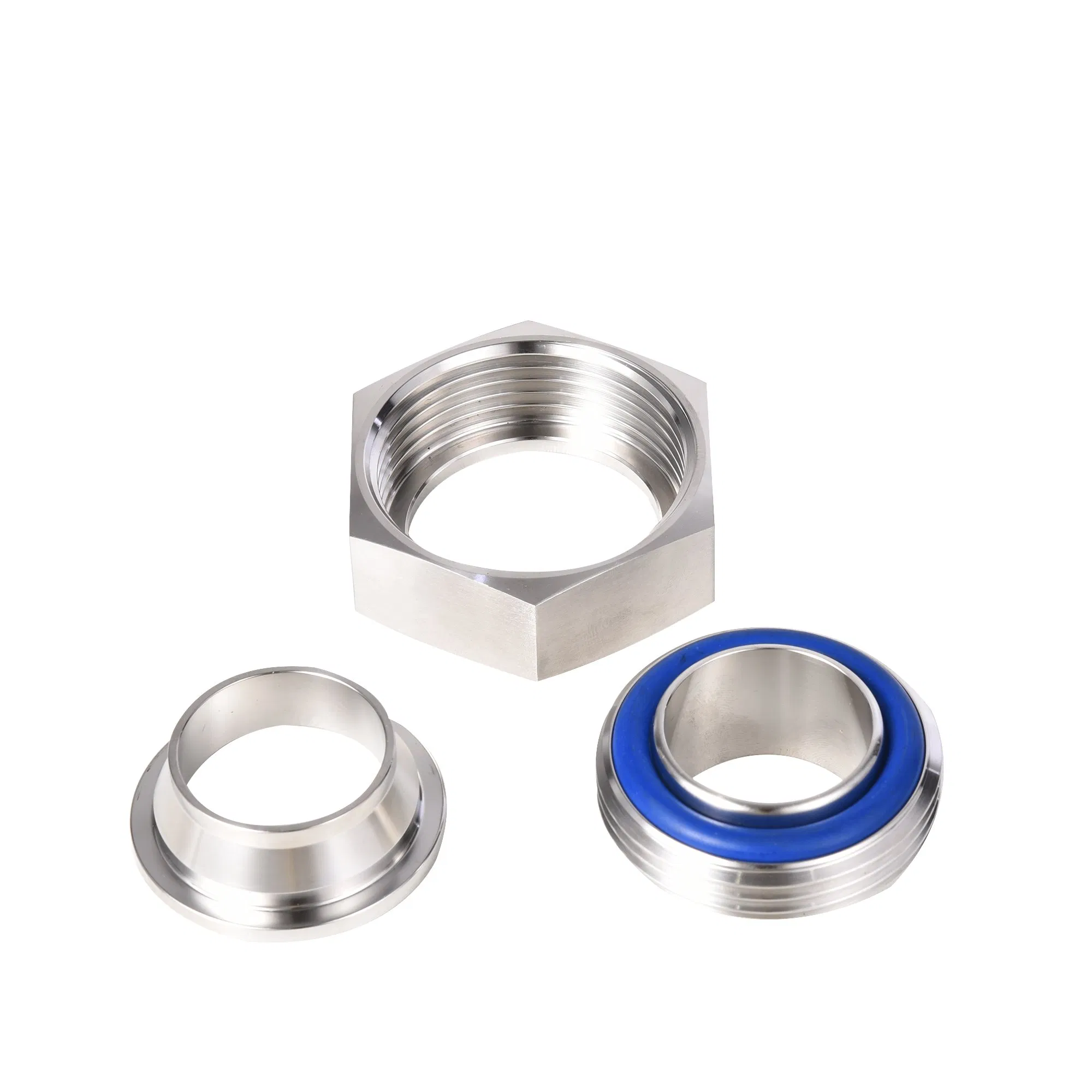 3A/SMS/DIN Sanitary Stainless Steel 304/316 Pipe Fitting Union Coupling Fitting