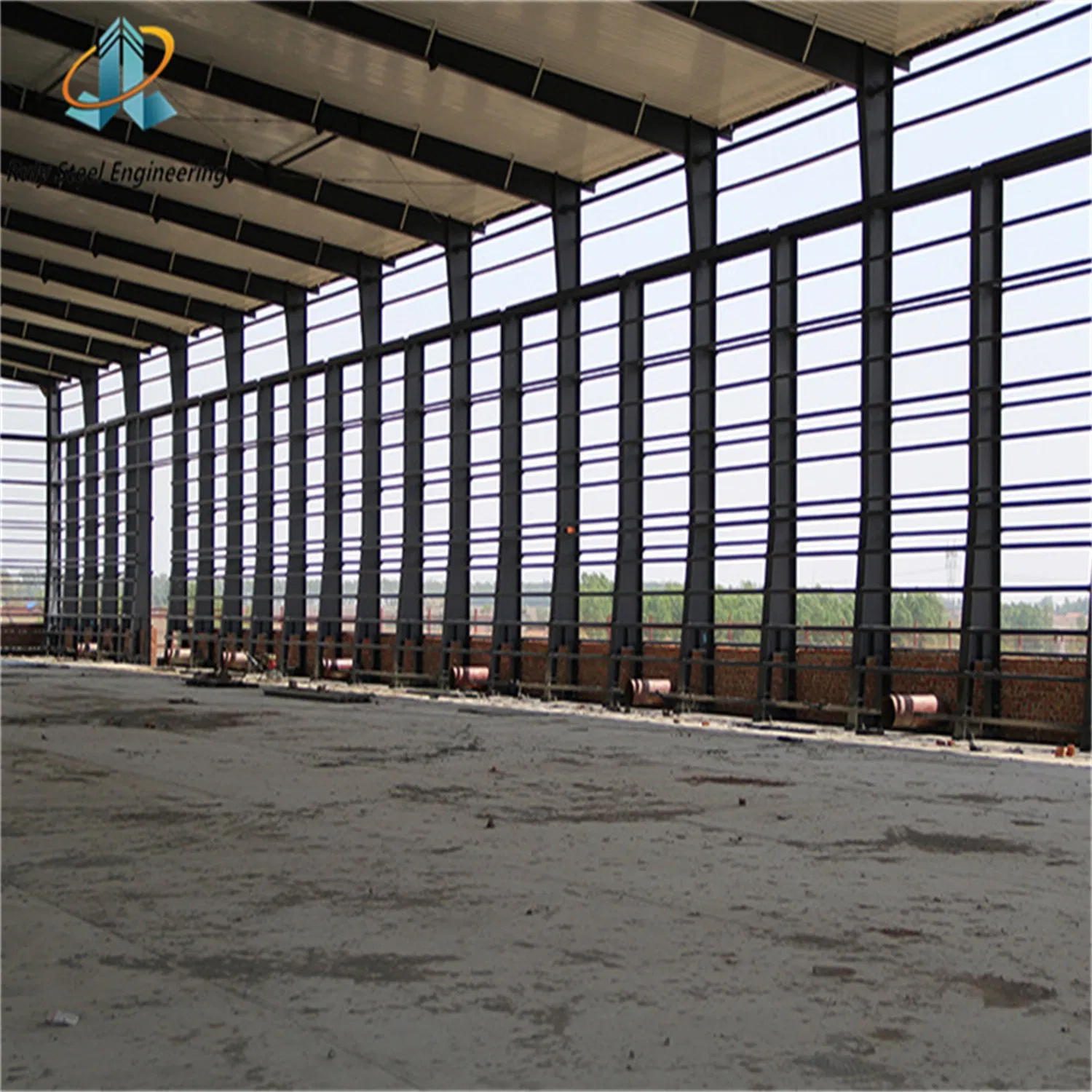 Large Span Easy Assemble Low Cost High Quality Seismic/Wind-Resistant Space Customizable Prefab/Prefabricated Steel Structure Warehouse with Insulated Panel
