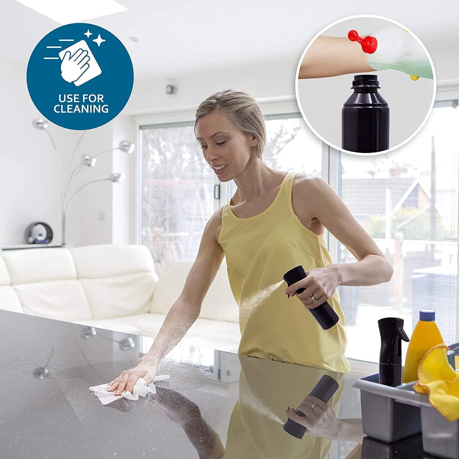 Bottle Ultra Fine Continuous Mister Hairstyling Plants Misting Skin Care Hair Spray