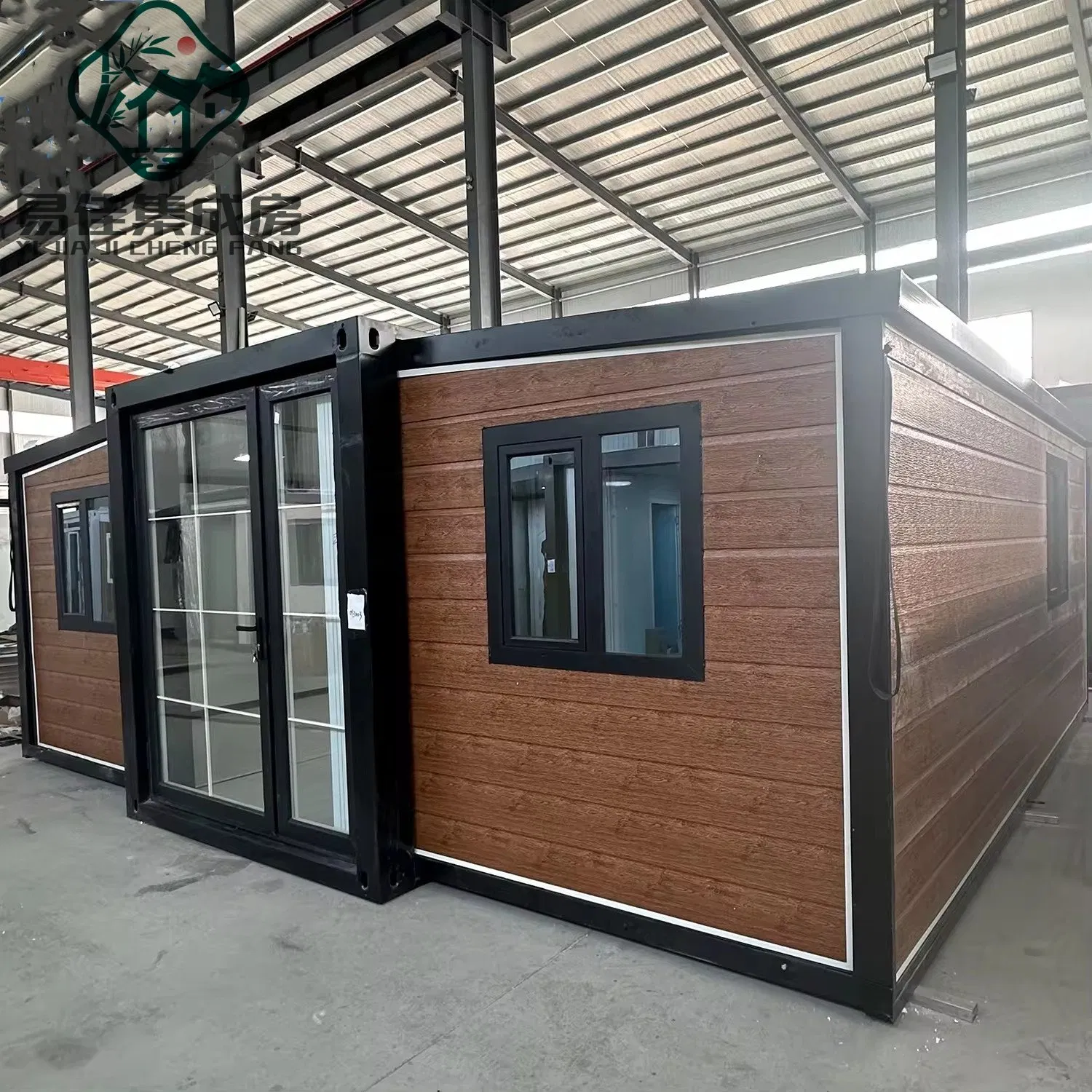Steel Structure Modern 20 Foot Container Prefabricated Luxury Expandable 2-Bedroom Residence