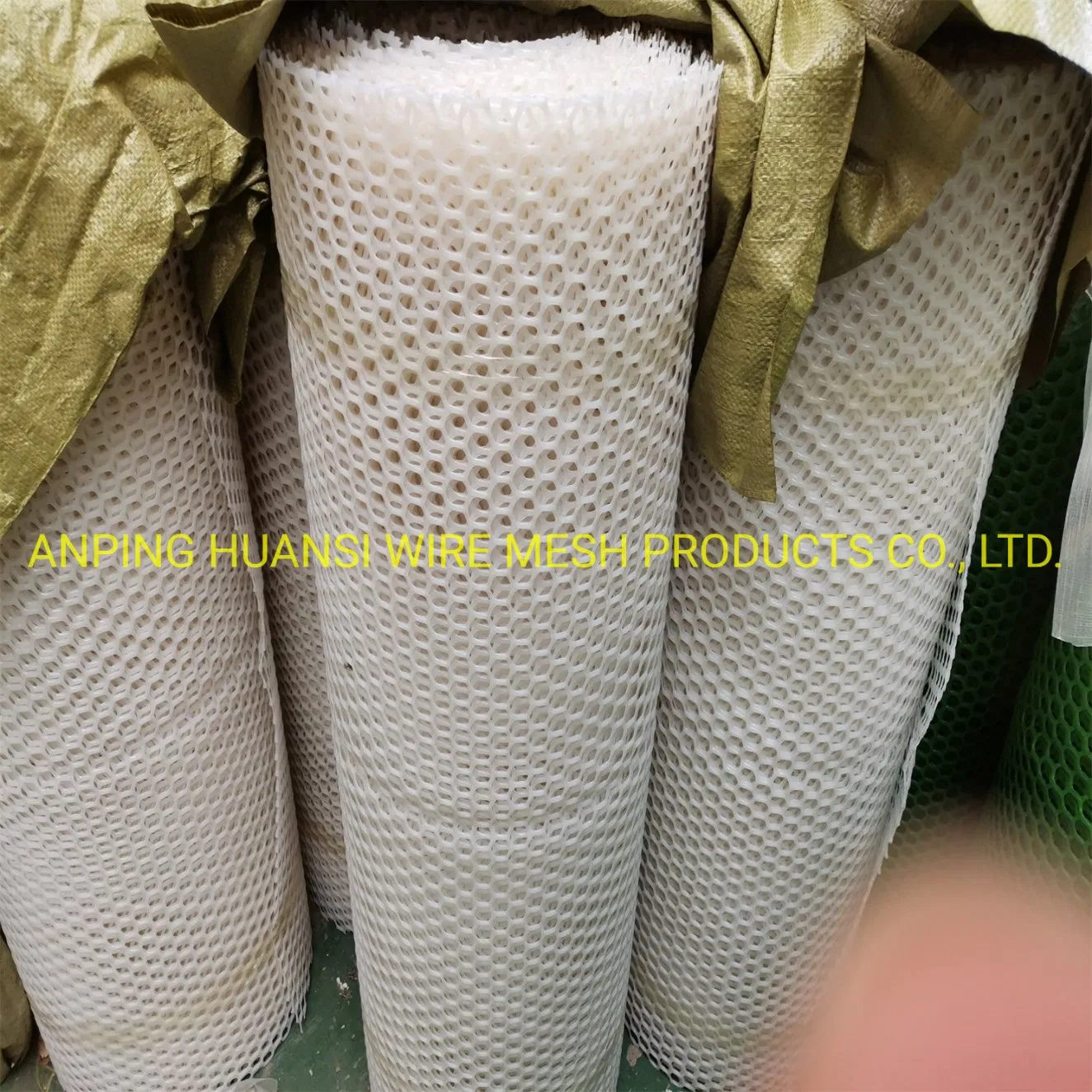 PP Net Plastic Flat Extruded Mesh Used as Safety Fence