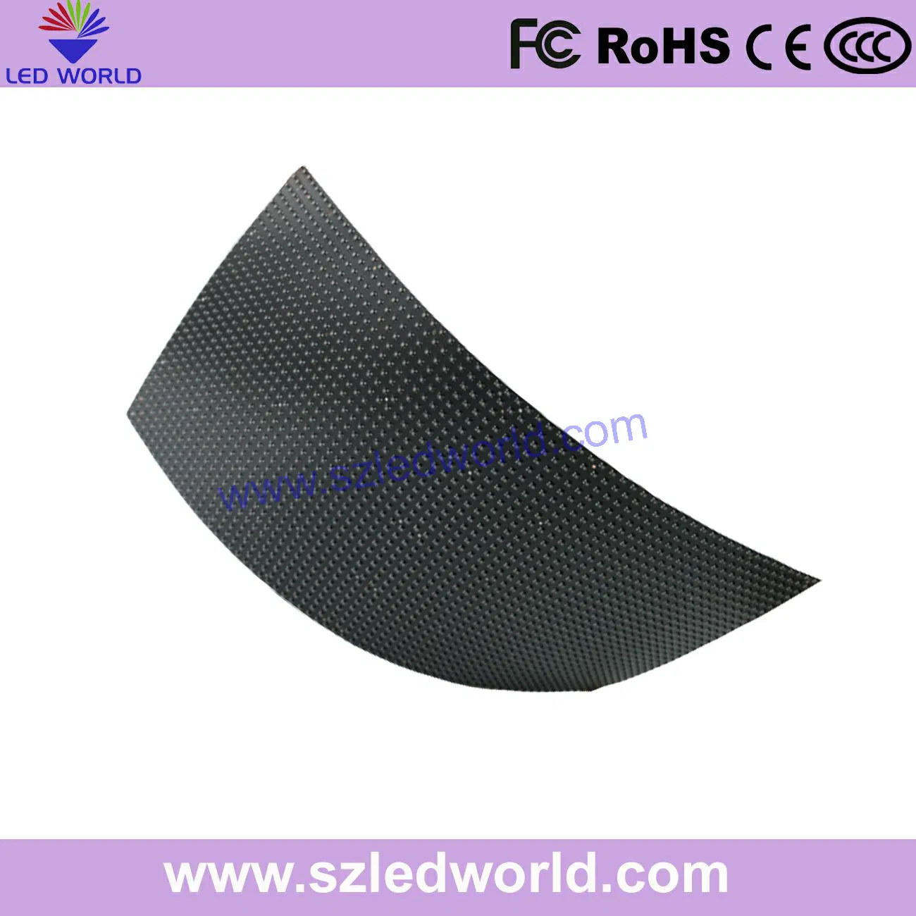 P2.5 Full Color Soft LED Display Module in Shopping Mall