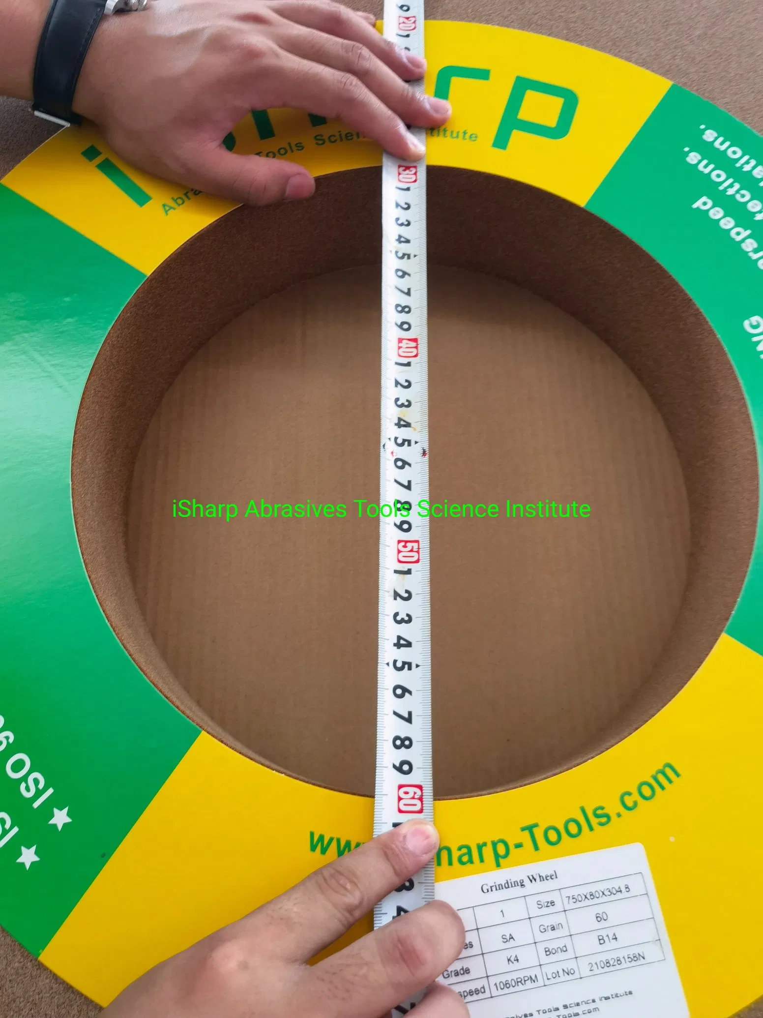 Isharp High Strength Vitrified Roll Grinding Wheel