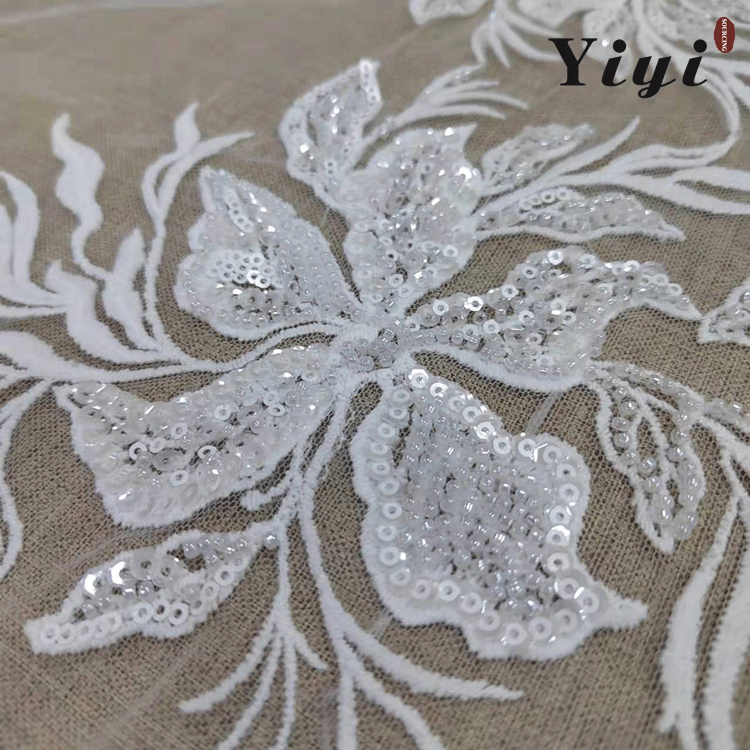 Factory Price Wholesale Nylon Cutton Polyester Lace Fabric