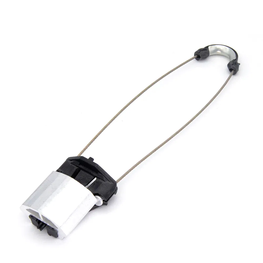 PA06 Optical Cable Tension Clamp Plastic Insulation Tension Clamp