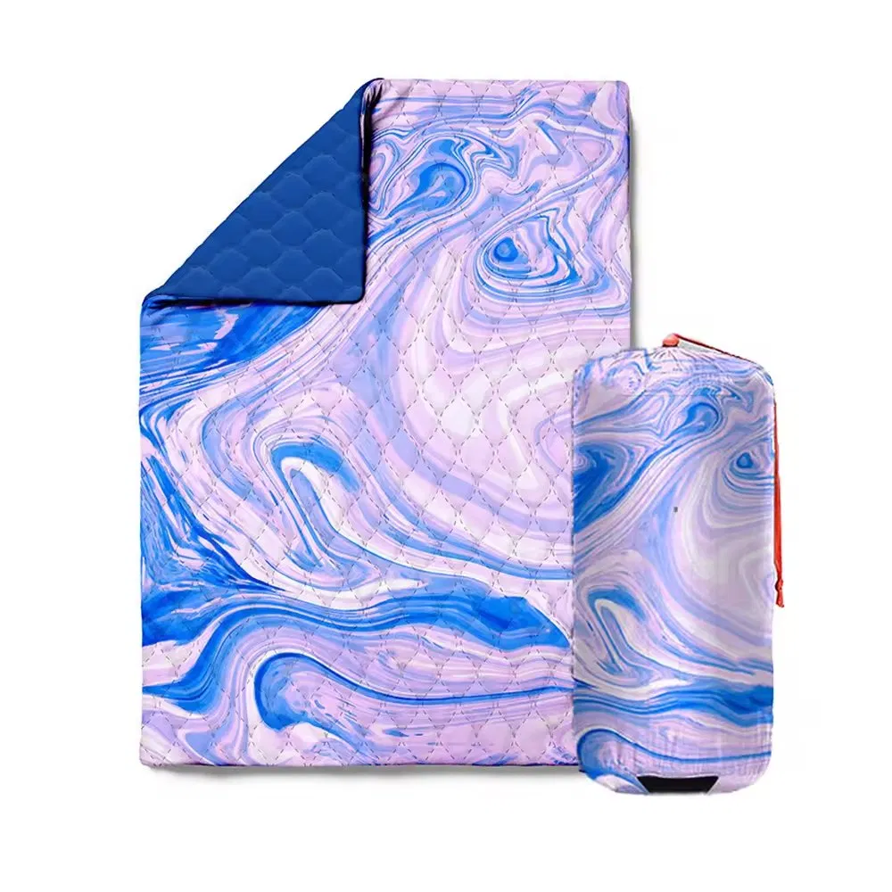 Яркое кастомное нейлоновое одеяло для кемпинга и пляжа