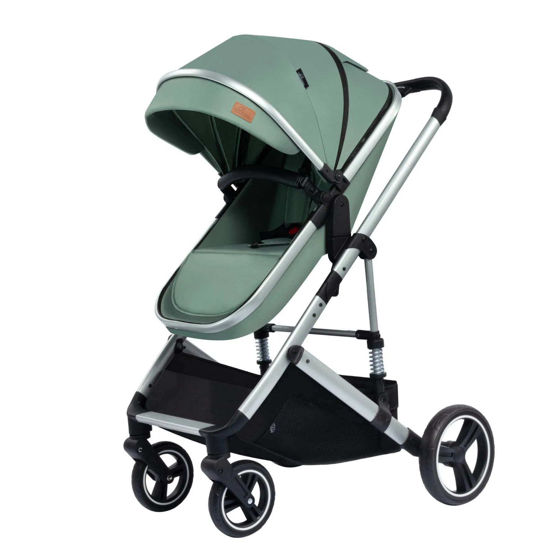 Factory-Direct En1888 Standard High Landscape Baby Stroller Multi-Position Pram