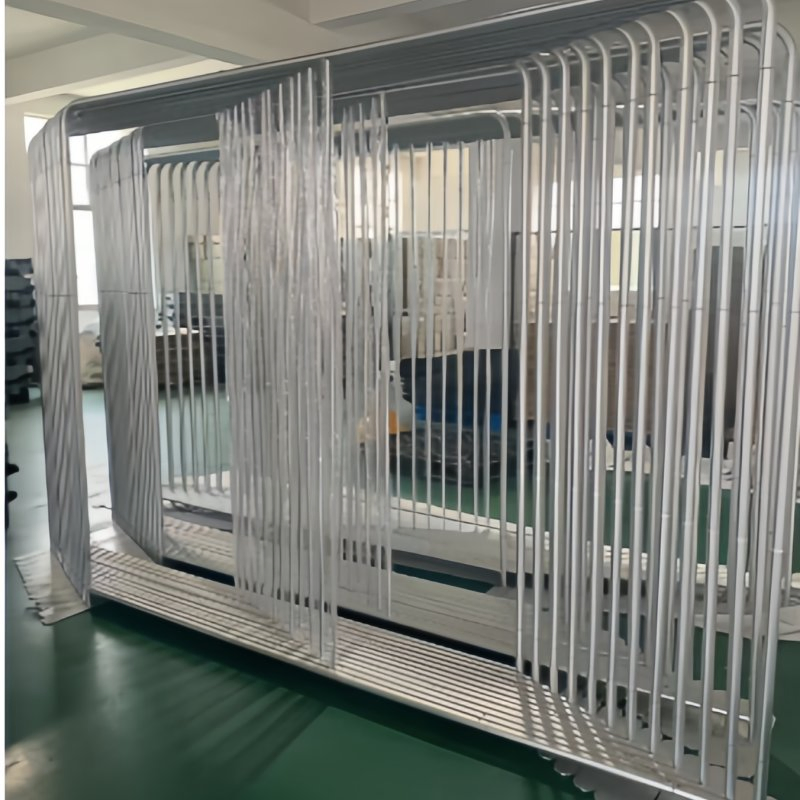 10' X 10' Modular Wave Tension Fabric Exhibition Display Stand