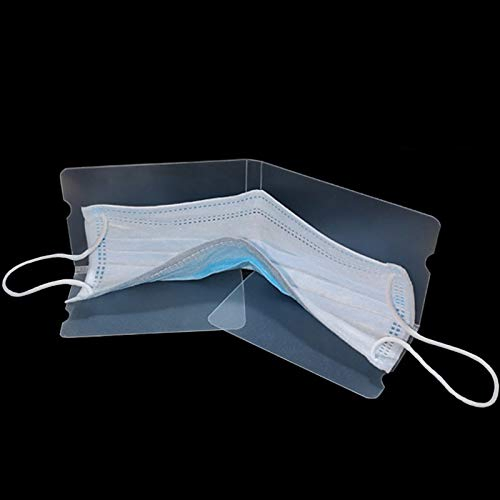 Food Safe PP Reusable Face Mask Storage Clip Masks Case Box Bag Folder