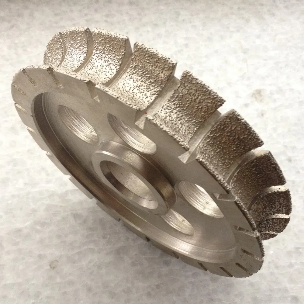 Durable Vacuum Brazed Grinding Wheels for Professional Stone Work