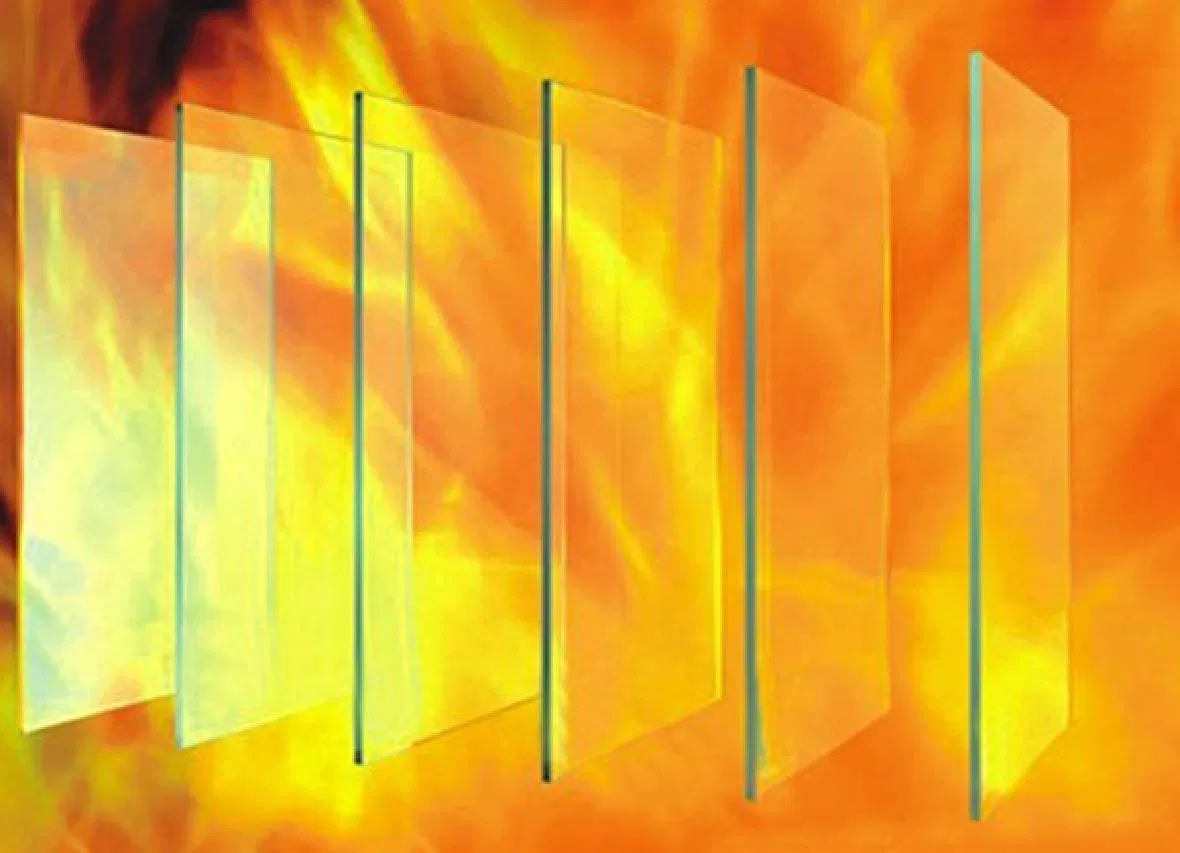 Heat Resistance Custom Size 5mm 6mm 8mm 10mm 12mm 15mm 19mm Tempered Glass Fire Rated Fireproof Safety Toughened Building Glass