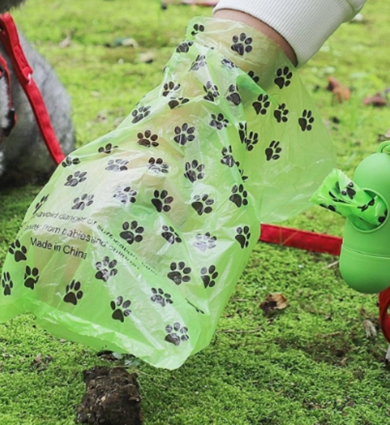 New Design Custom Pet Waste Biodegradable Dog Poop Packaging Bag in Roll