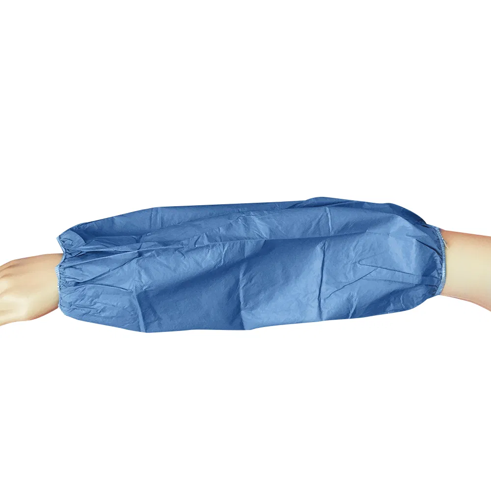 White Disposable Microporous Oversleeve Covers
