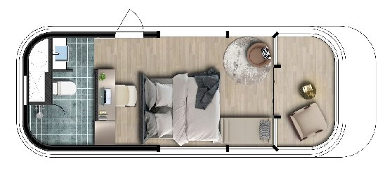 Contemporary Mobile House Space Capsule House China Modular Cheap Prefab Houses