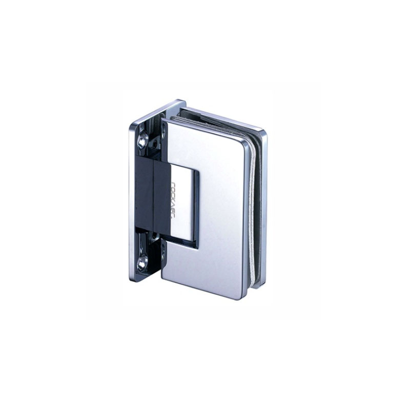 Manufacturer Stainless Steel Shower Door Glass to Glass Hinges /Brass Fancy Mirror Finish Bathroom Hinge Glass to Wall 90 Degree Glass Shower Door Hinge