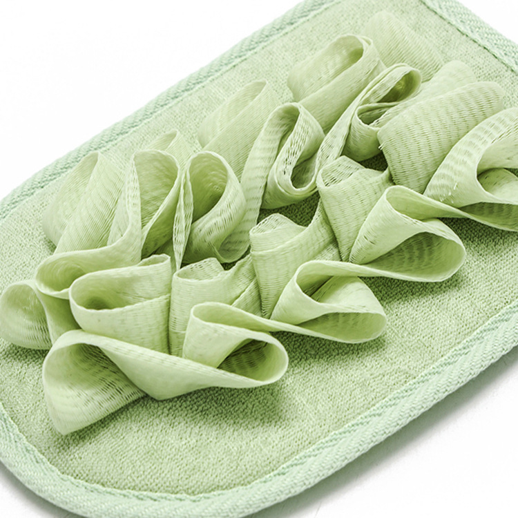Hot Sell OEM Brand Bath Glove with Mesh Sponge