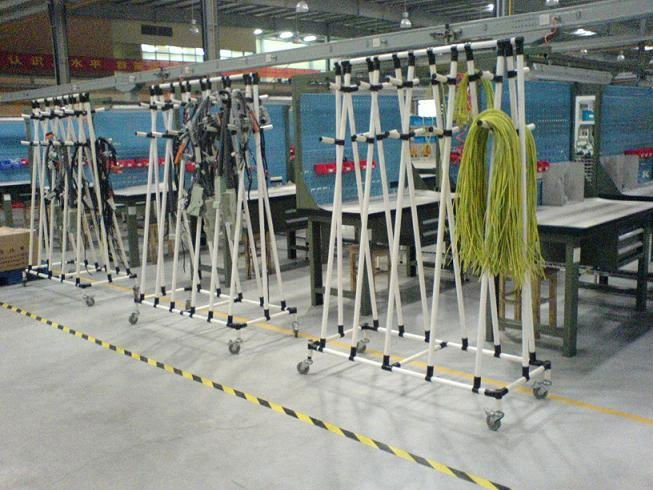 New Galvanised Gravity Roller Track for Lean Manufacturing Automated