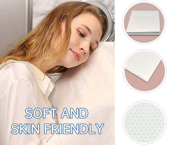 Soft Non-Woven SPA Body Cleaning and Drying Shower Hotel Disposable Bath Towel