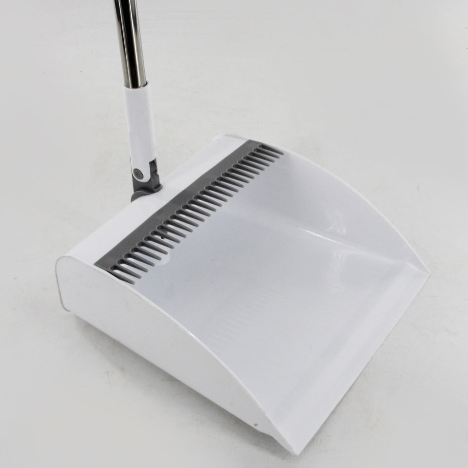 Household Soft Hair Floor Cleaning Extend Long Broom Handle Windproof Household Dustpan