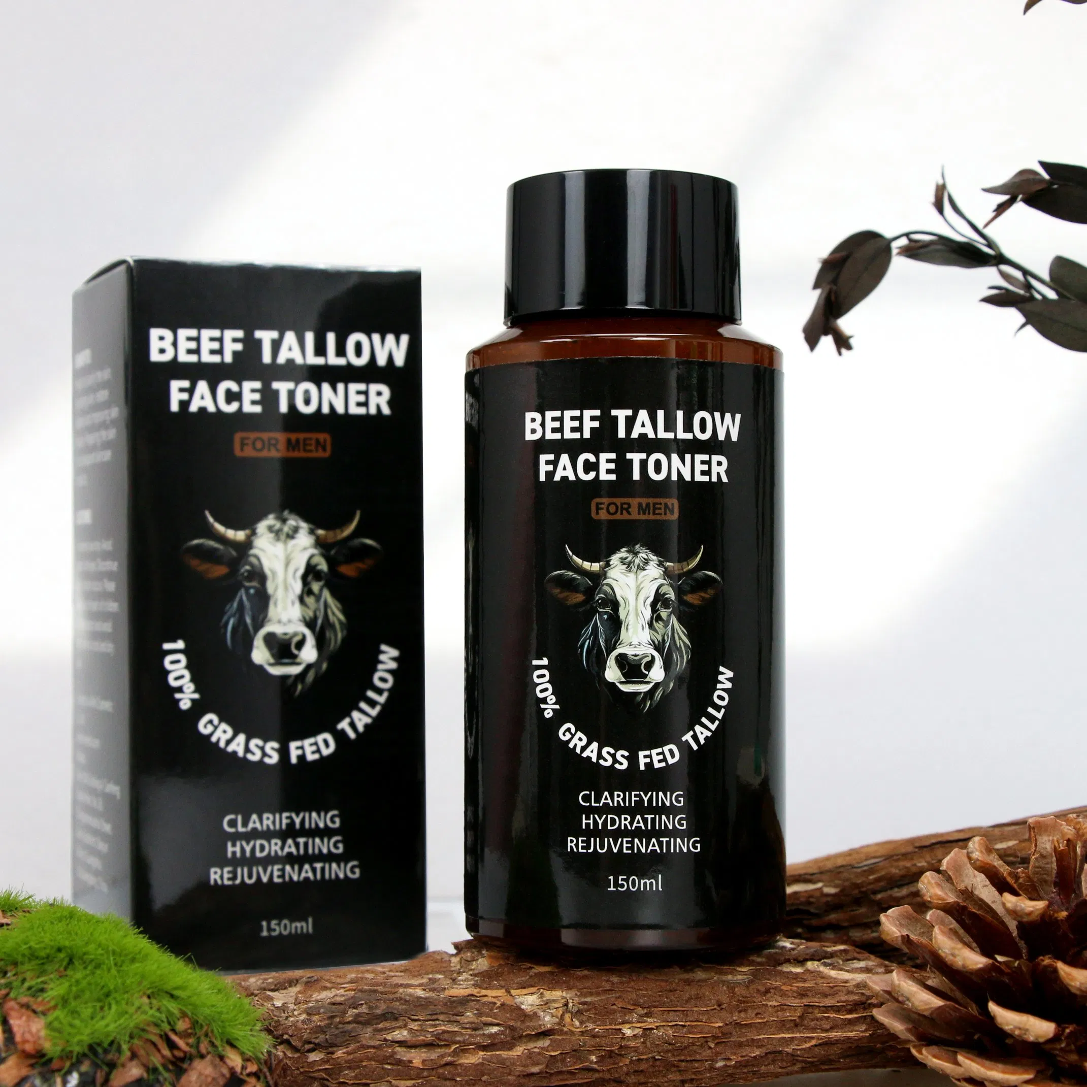 Beauty Cosmetics Specially Developed Men's Skin Care Anti-Aging Beef Tallow Toner Men