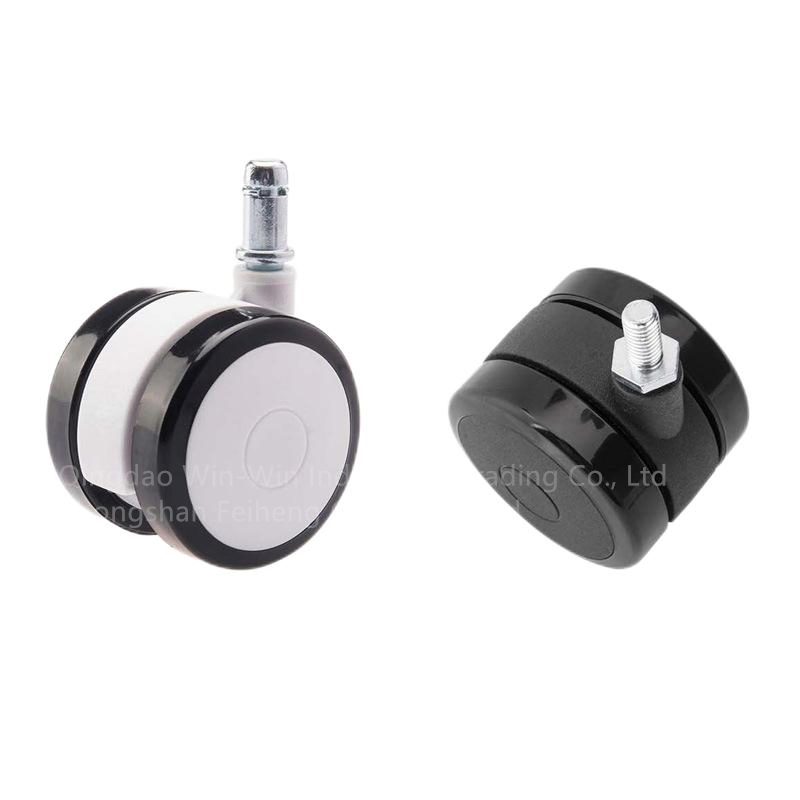 Light Duty Soft Caster Universal Office Chair Caster Mute Smooth Rolling Hospital Caster for Medical Office Furniture