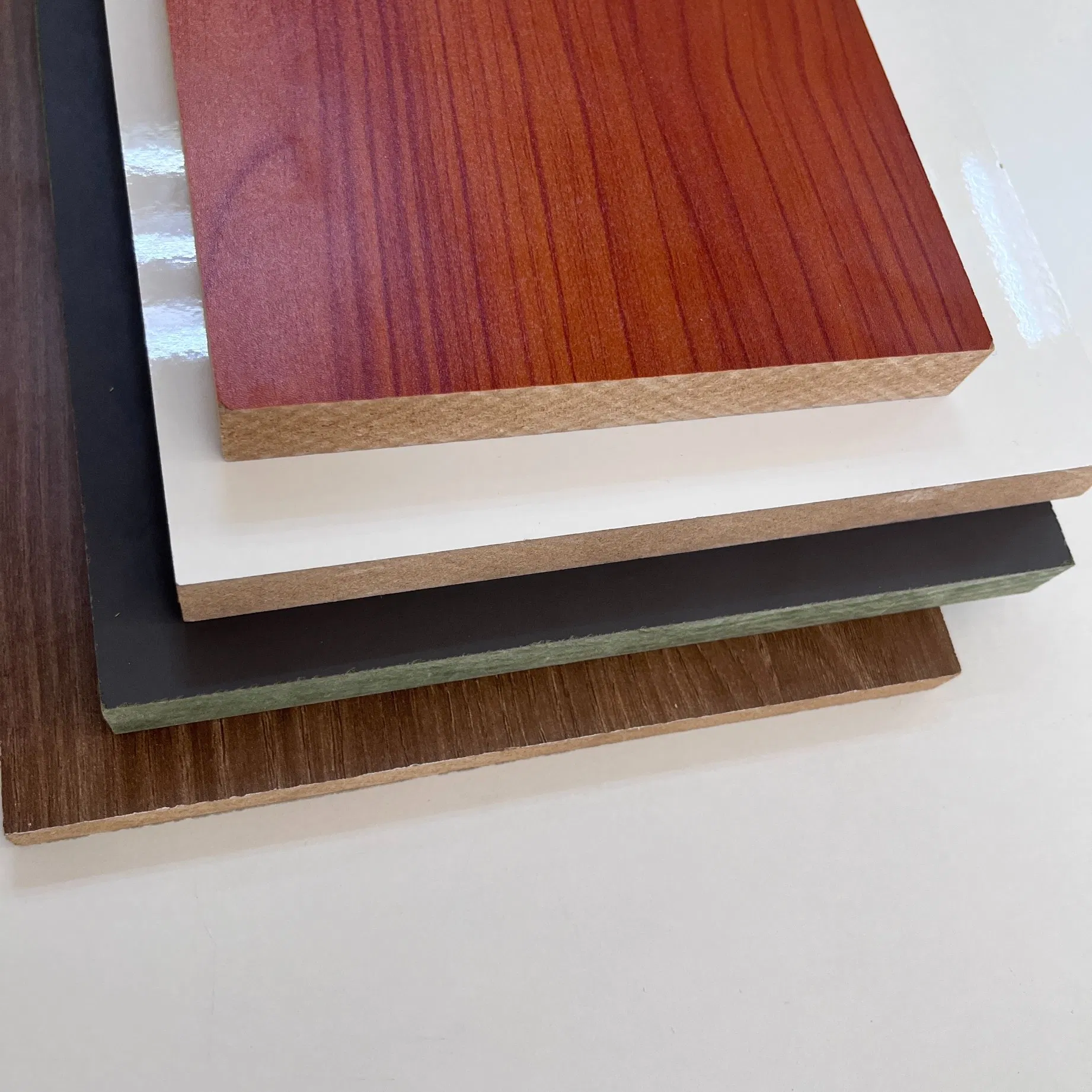 E0 E1 Furniture Panel Melamine Laminated MDF Wood Grain
