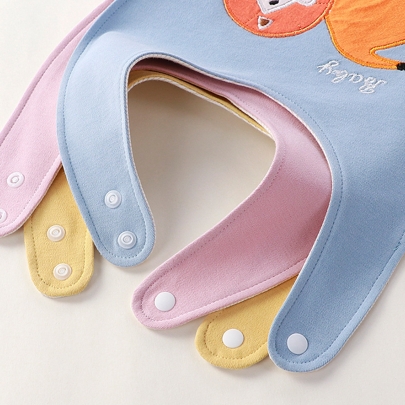 Wholesale Infant Cotton Lightweight and Absorbent Coveralls Home Care Baby Bib
