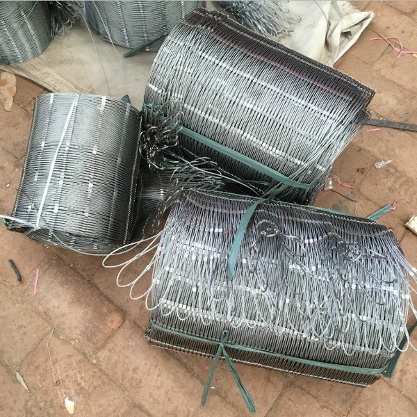 Stainless Steel Rope Cable Woven Animal Zoo Fencing Mesh