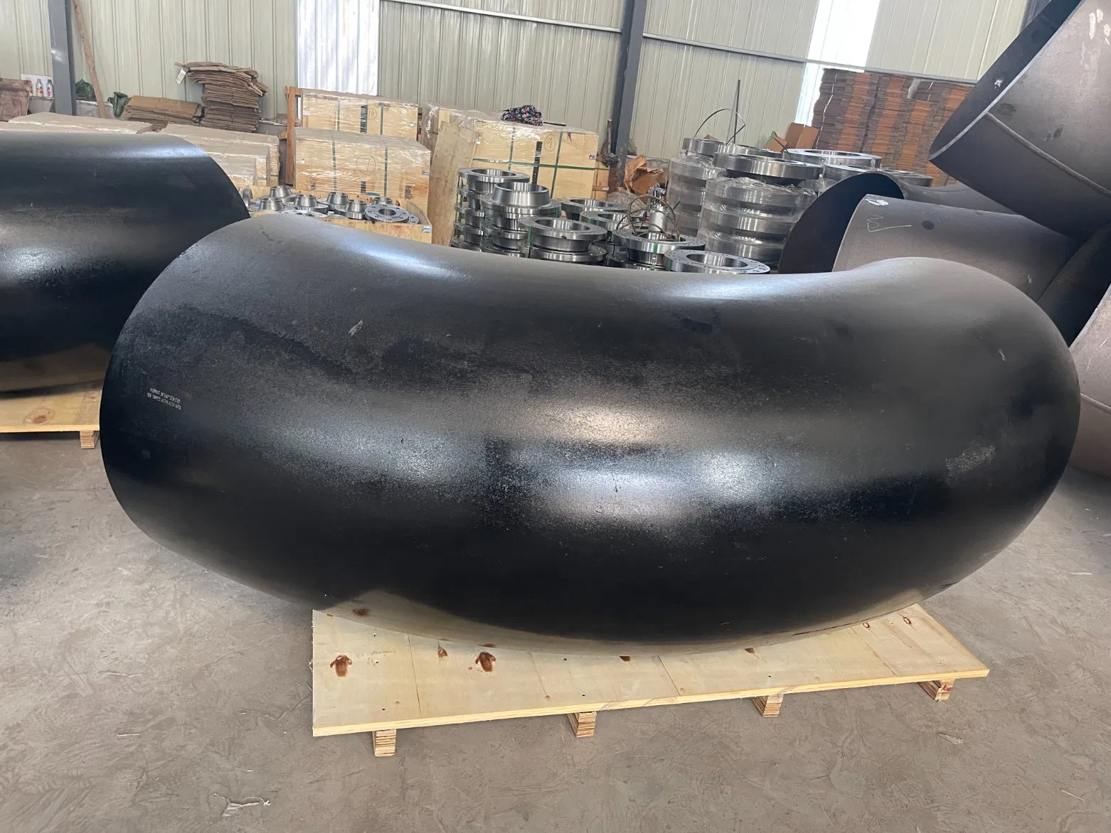 Black 90 Degree Lr Elbow Galvanized Alloy Steel Elbow Reducing Shape