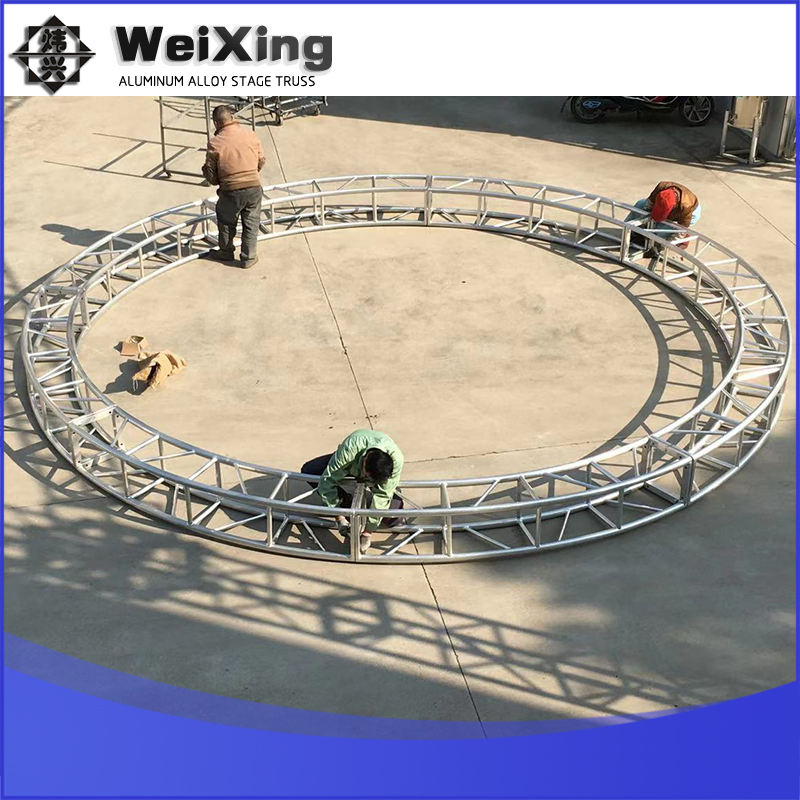 Customizable Aluminum Circular Truss for Unique Stage Designs